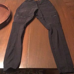 Black athlete hiking pants